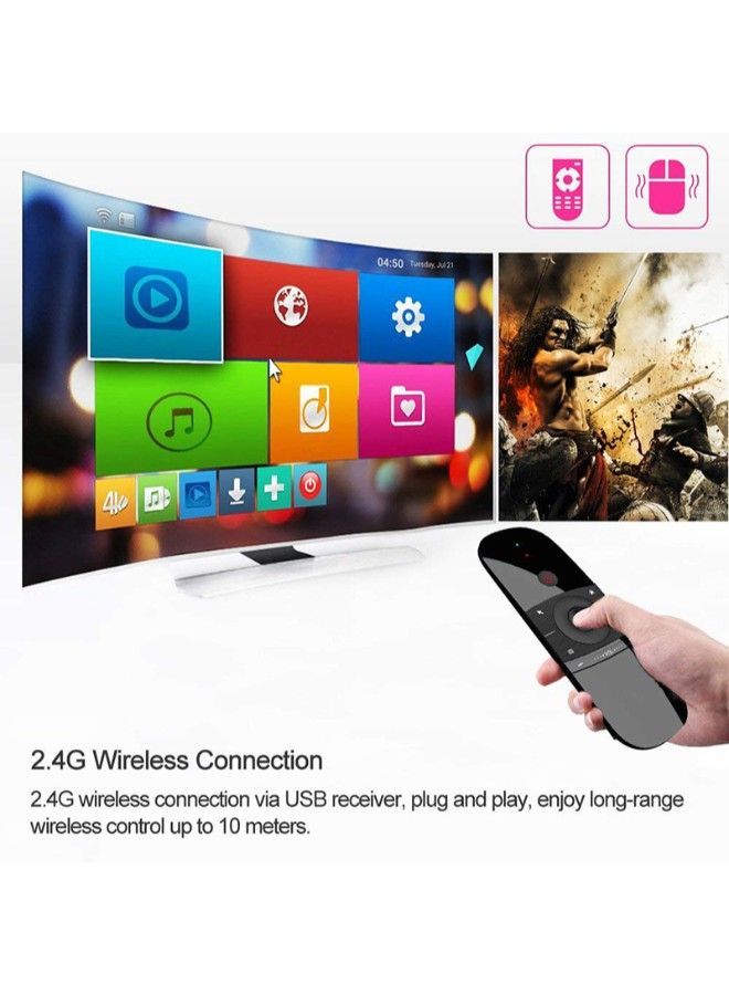 NIBEMINENT W1 Fly Mouse Multifunctional Wireless Remote Control Black  - Image 4