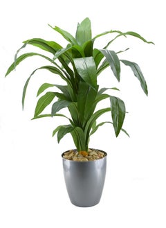 Artificial Tree with Pot Green/Silver