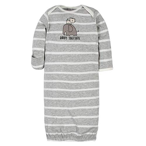 Gerber جيربر بيبي بويز 4-باك سليبَر جاون جَنجل بلو بريمي - Image 2