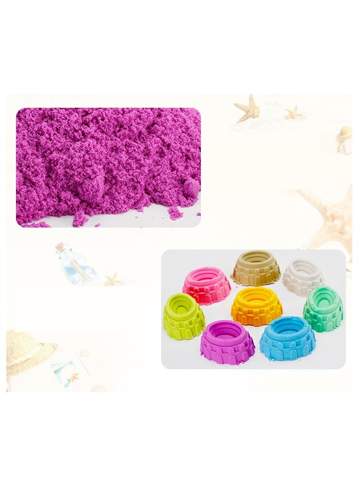 Cutie Cute 2000 Grams Magical Play Sand Toy Set With Accessories Modeling Clay Never Dries Build Sandcastles  - Image 4