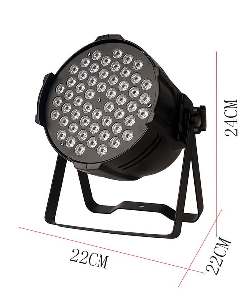 MLD PAR0054 54 أضواء بار LED ديسكو DJ غسيل ضوء حفلة DMX512 RGBW أضواء صاعدة ستروب تأثيرات إضاءة المسرح حجم 54 أضواء بار DJ لون RGB عبوة من 2 - Image 2