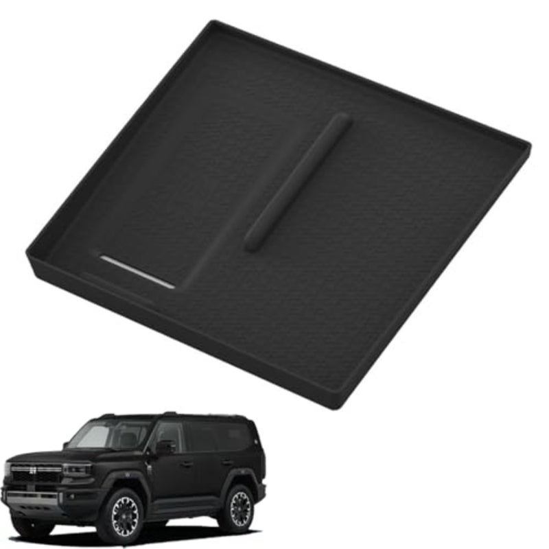 Zuooiec Center Console Wireless Charging Mat G700 2025 2026, Anti-Slip Synthetic Leather Protector Pad Cover - Image 1