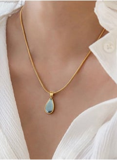 Elegant Women’s Necklace Made Of Stainless Steel Coated With Gold In A Modern And Chic Design