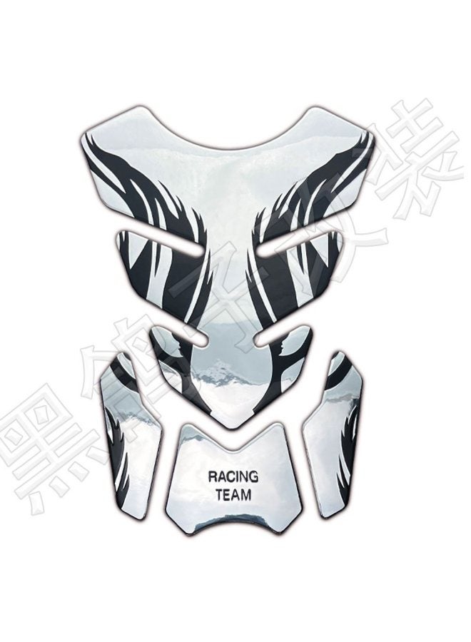 Suitable For Ktm Suzuki Honda Yamaha Motorcycle Stereo Waterproof Fuel Tank Sticker Decorative Fuel Tank Fish Bone Decal-Color:Navy Blue Waterproof And Anti-slip♜♜-Size:Default Item♜♜ - Image 1