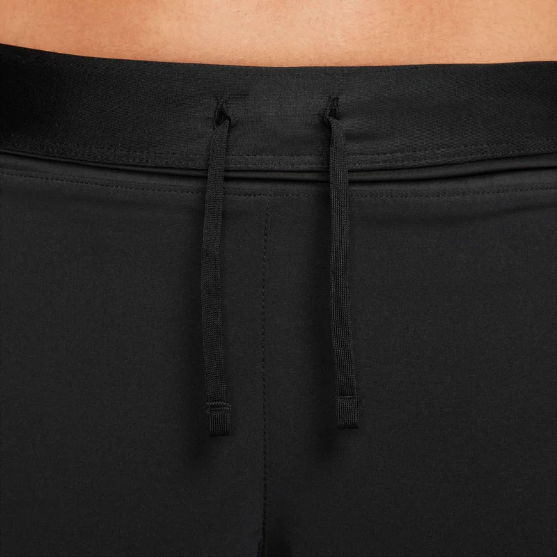 Nike Black Women's Dri-FIT Swift Mid-Rise 2-in-1 Running Shorts for Women | Best Price UAE