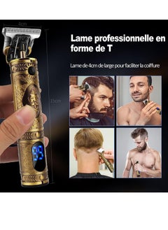 Generic Professional Men’s Hair Trimmer, Long Hair Trimmer, Beard Trimmer, Cordless Hair Trimmer, Rechargeable, LED Display,  - Image 2
