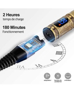 Generic Professional Men’s Hair Trimmer, Long Hair Trimmer, Beard Trimmer, Cordless Hair Trimmer, Rechargeable, LED Display,  - Image 4