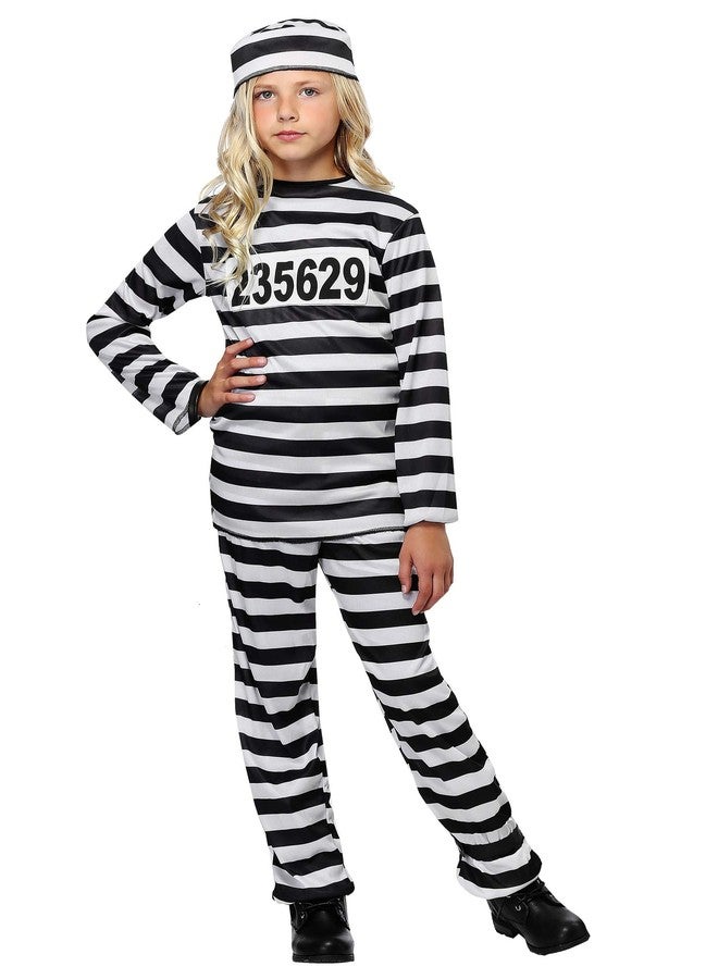 Fun Costumes Girl's Prisoner Costume X-Large - Image 1