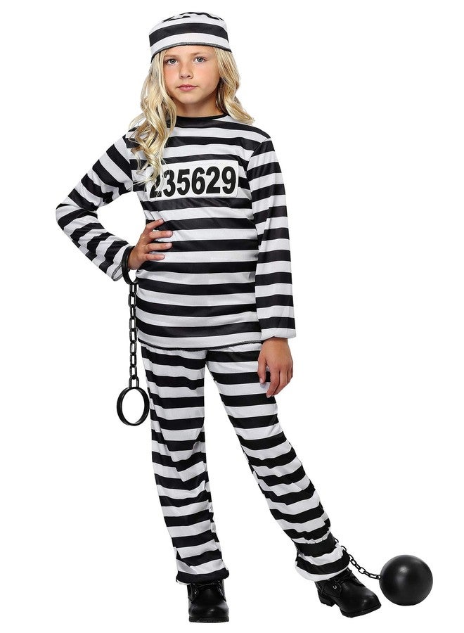 Fun Costumes Girl's Prisoner Costume X-Large - Image 2