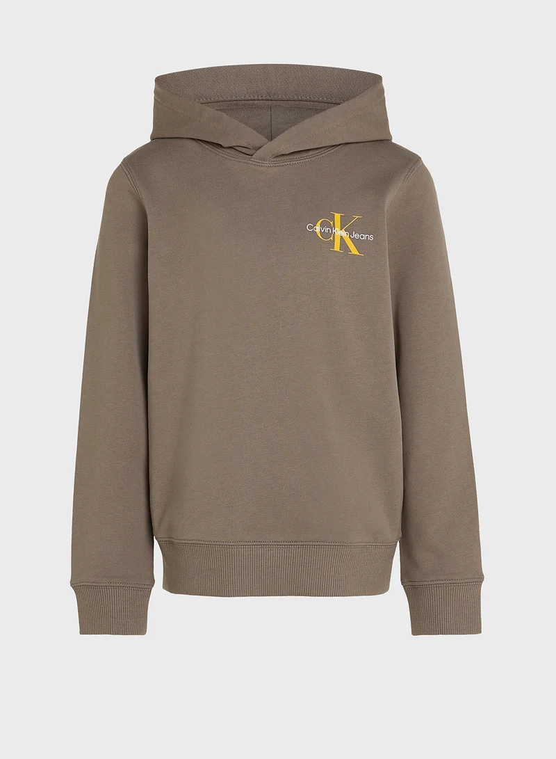 كالفن كلاين جينز Youth  Logo Hoodie