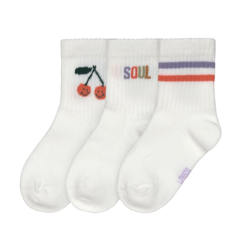 Lassig Tennis Socks GOTS (3 pcs) - Image 1