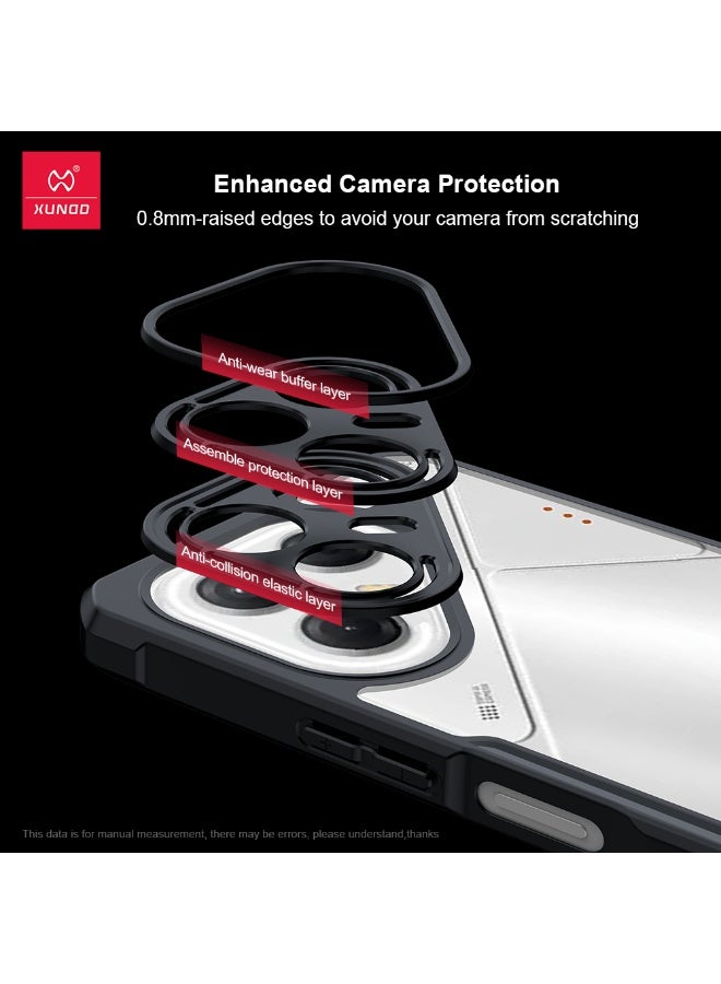 XUNDD for TECNO POVA 7 5G Case, Camera Protection, Soft TPU Cover - Image 5