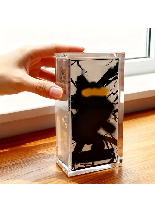 1pc Magnetic Closure Acrylic Card Storage Box Stackable For TCG Collectible Cards - Image 5