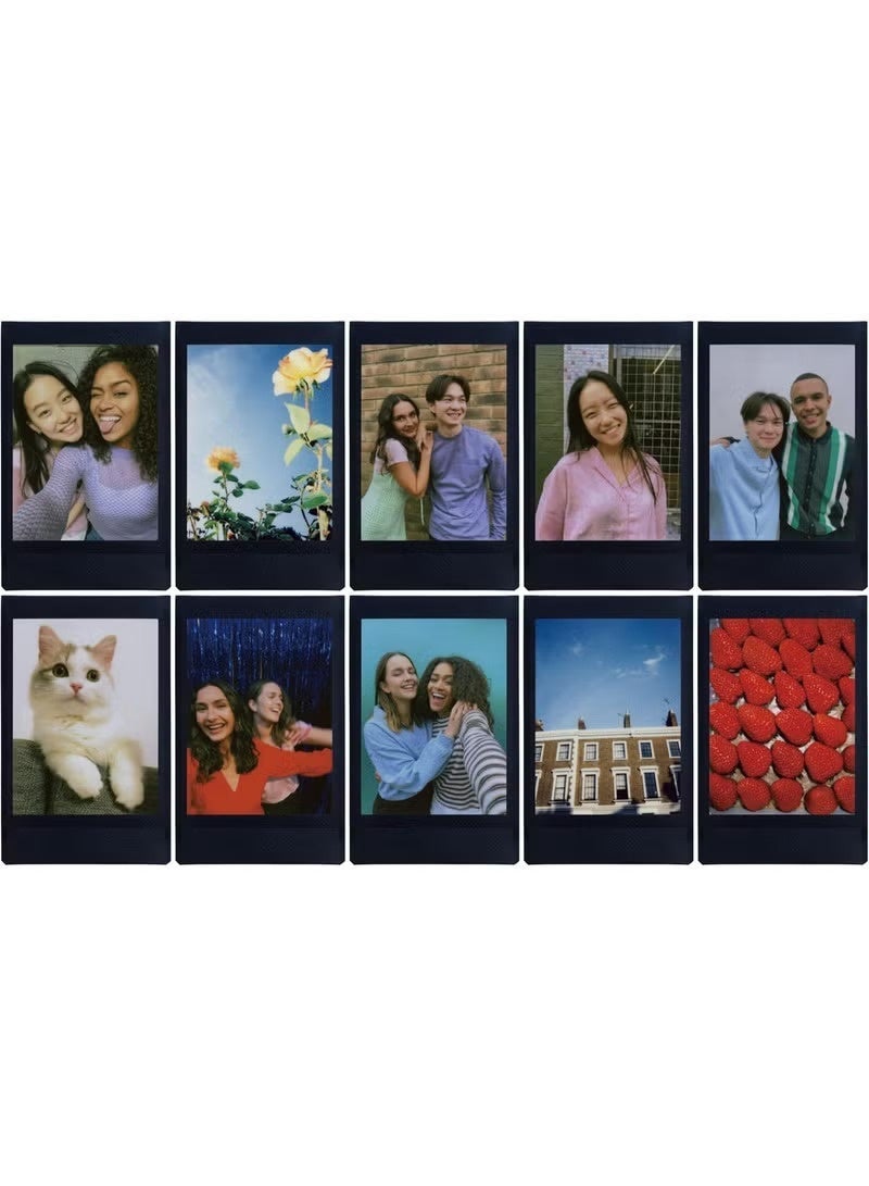 Instax EVO Black Instant Camera Bundle with Black Case, 32GB SD Card & Instax Mini Black Film – 10 Sheets - Image 3