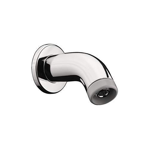 hansgrohe Replacement 5-inch Modern Showerarm in Chrome, for Wall Mount Showerhead, 27438001 - Image 1