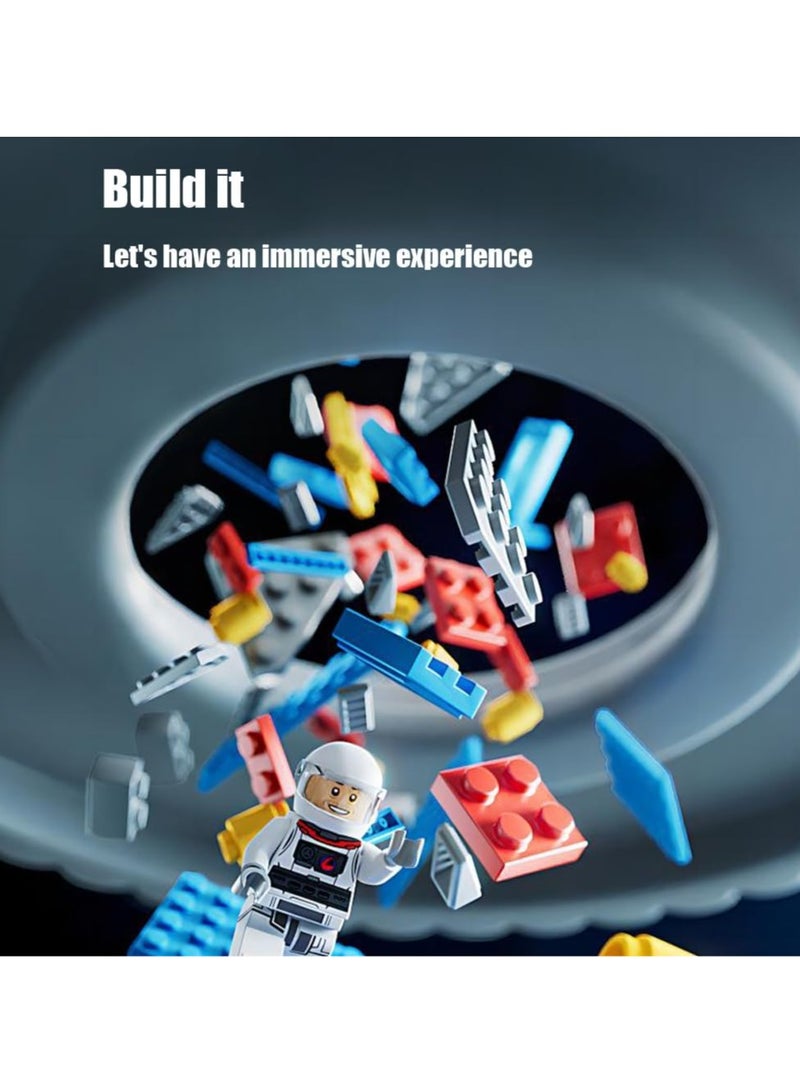 CHU DAI Aerospace Building Blocks Set, Space Exploration Shuttle Building Toys, Rocket Ship Toy Set, Space Launch System Building Blocks Set, Ideal Gifts for Kids Age 6+ Year Old (107 PCS) - Image 5