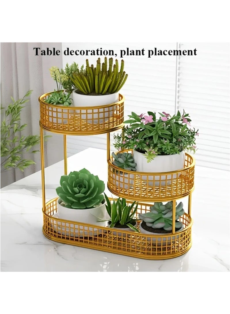 Black Elegant Multi-Tier Metal Fruit Basket - Luxury Countertop Organizer for Fruit  Snacks, Perfect for Living Room, Coffee Table  Party - Image 3