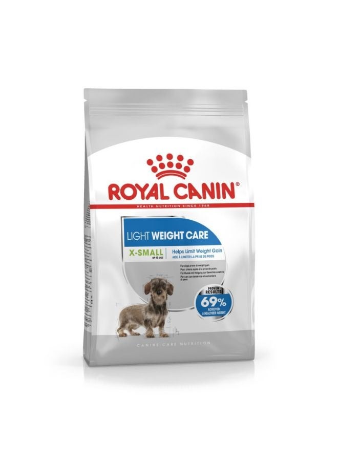 رويال كانين تغذية العناية بالكلاب XS للعناية بالوزن الخفيف للبالغين 1.5 كجم - Image 1