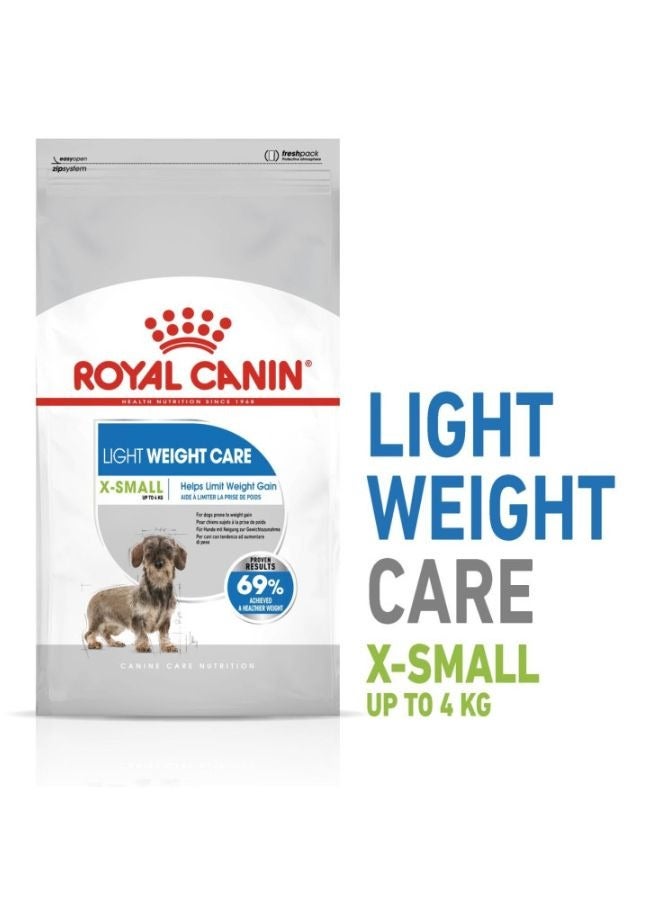 رويال كانين تغذية العناية بالكلاب XS للعناية بالوزن الخفيف للبالغين 1.5 كجم - Image 2