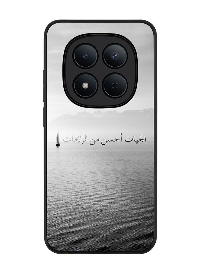 Stylizedd غطاء لهاتف شاومي ريدمي نوت 15 برو 5G، حماية كاميرا نحيفة، غطاء هاتف رفيع مقاوم للصدمات - المستقبل أفضل - Image 1