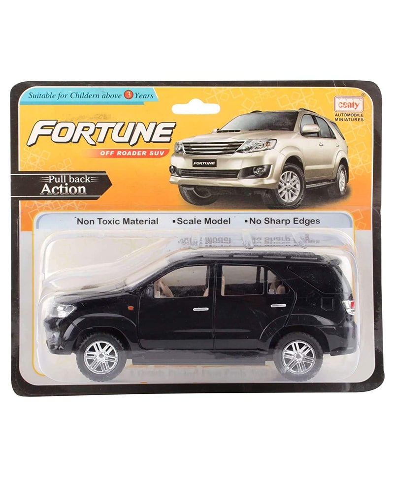 Centy Toys Plastic Indian Fortuner SUV Model - Black, Pack of 1 - Image 3