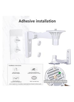 Y&D 2 Pack Wall Mount Compatible with Blink Mini Pan, Adjustable Security Bracket, Indoor and Outdoor for Camera Universal Mounting ​Bracket  - Image 2