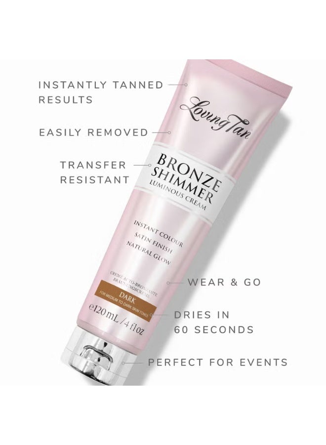 Loving Tan Bronze Shimmer Luminous Cream - Dark - Image 3