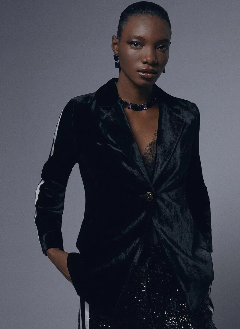 Lola Casademunt Velvet blazer