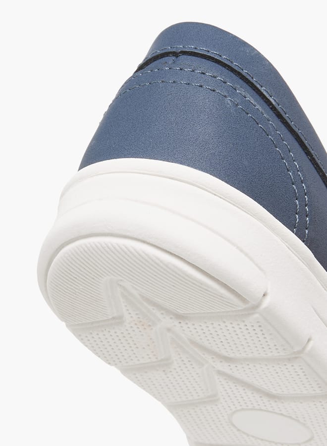 جونيورز لوفرز سلايد للأولاد سادة - Image 5