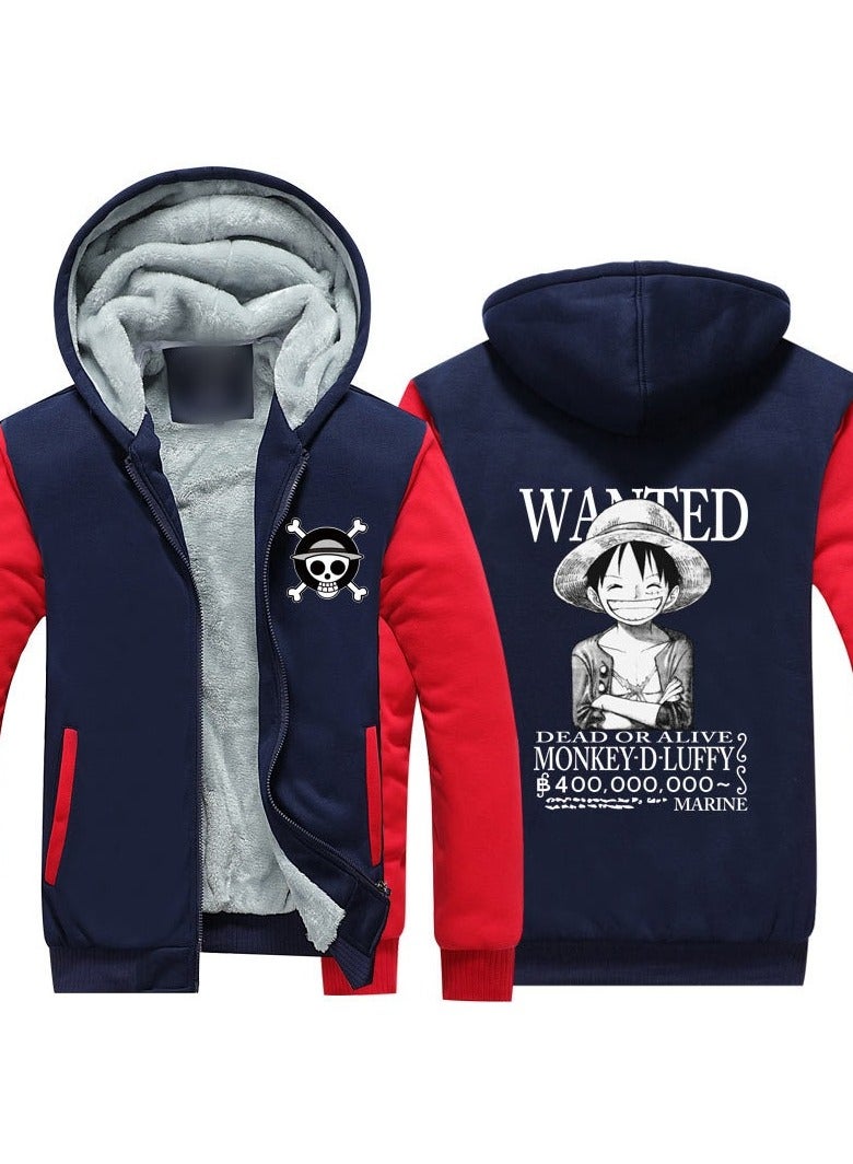 KUYING New One Piece Printed Zipper Sweatshirt Casual Sportswear  - Image 1