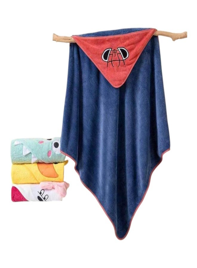 Tinnie Frenzy Kids Hooded Towels with Multi Designs and Colors, Soft Absorbent Bath Towel for Children,Infant Towels (1, Multicolor) - Image 4