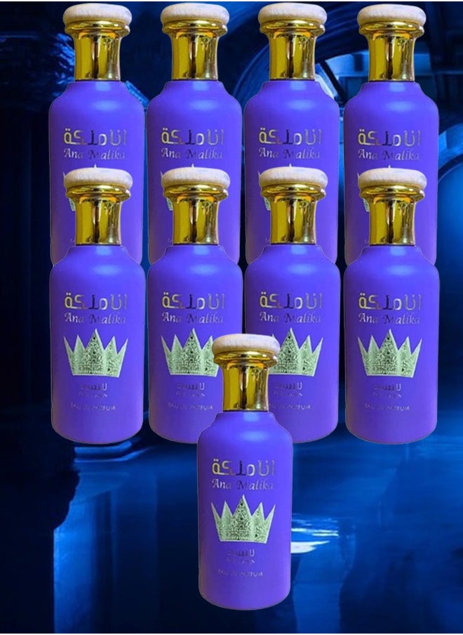 Wadi Al Khaleej 9 Pieces Ana Malika Perfume For Women 100ml EDP  - Image 1