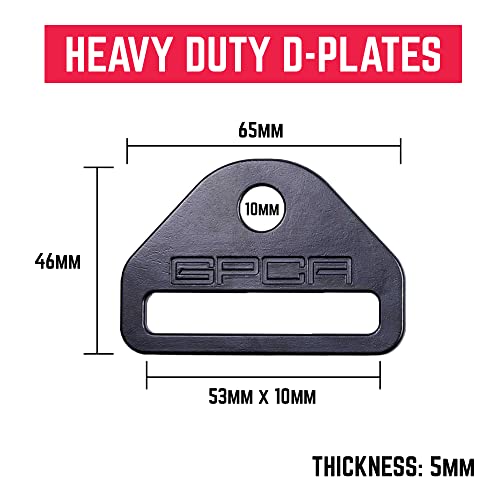 GPCA - Quick-Release Tie Down Anchor and D-Plate Set, for Fast Jeep Top Removal Lift, Truck Tie Downs, Jeep Wrangler Accessories for 4xe, JL, JK & Hard Top Models, with Screw Nuts, Patented, 6 Packs - Image 4