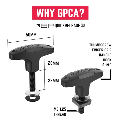 GPCA - Quick-Release Tie Down Anchor and D-Plate Set, for Fast Jeep Top Removal Lift, Truck Tie Downs, Jeep Wrangler Accessories for 4xe, JL, JK & Hard Top Models, with Screw Nuts, Patented, 6 Packs - Image 3