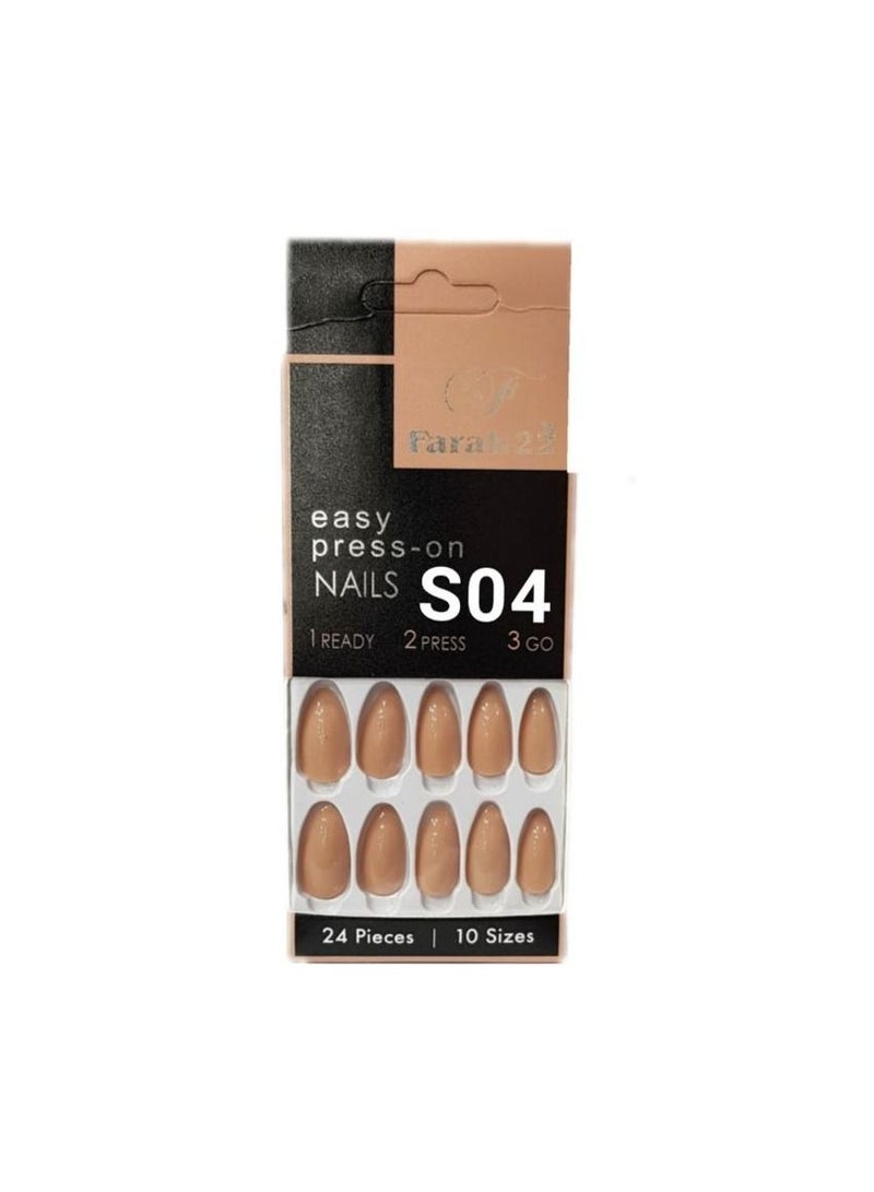 Farah22 24-Piece False Nails