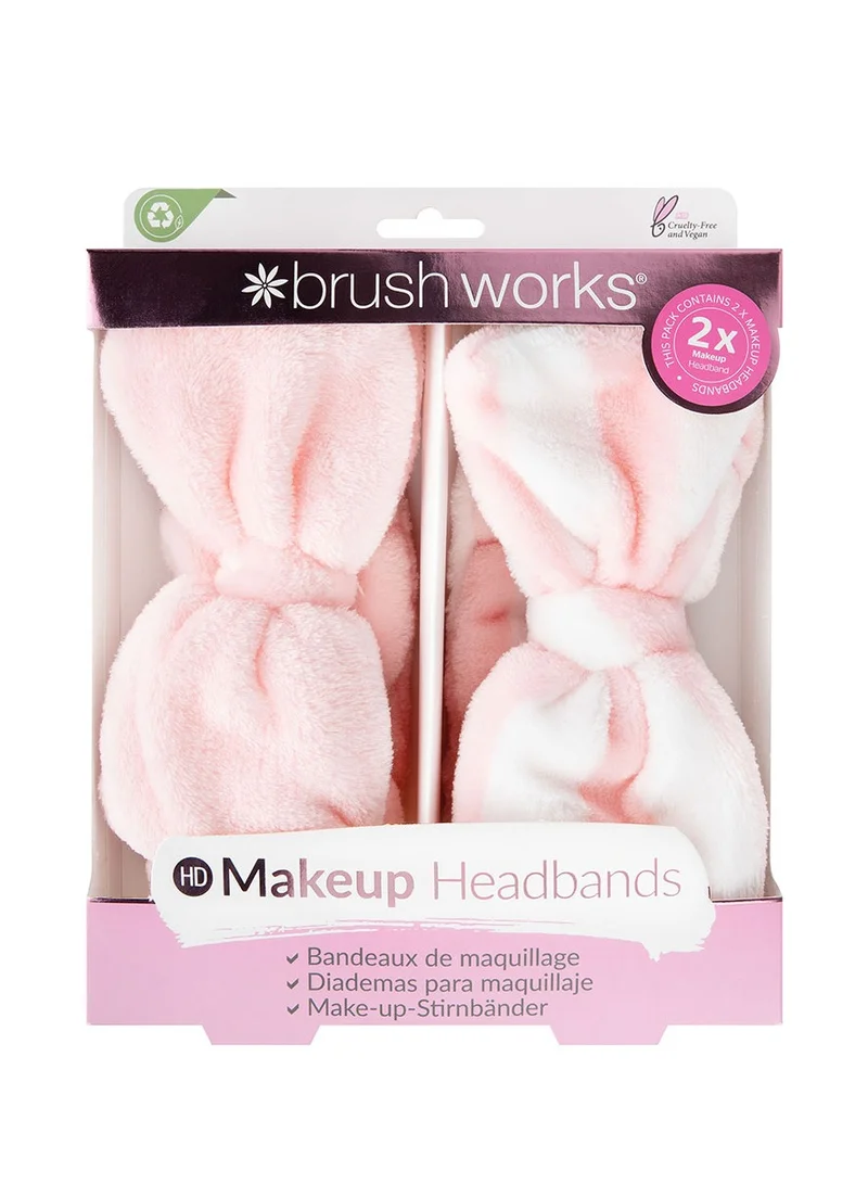 Brushworks Brushworks Makeup Headbands - 2 Pack