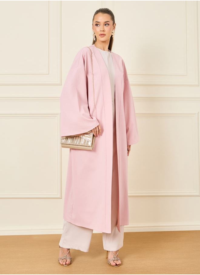 Styli - Oversized Textured Midi Length Kimono - Image 1