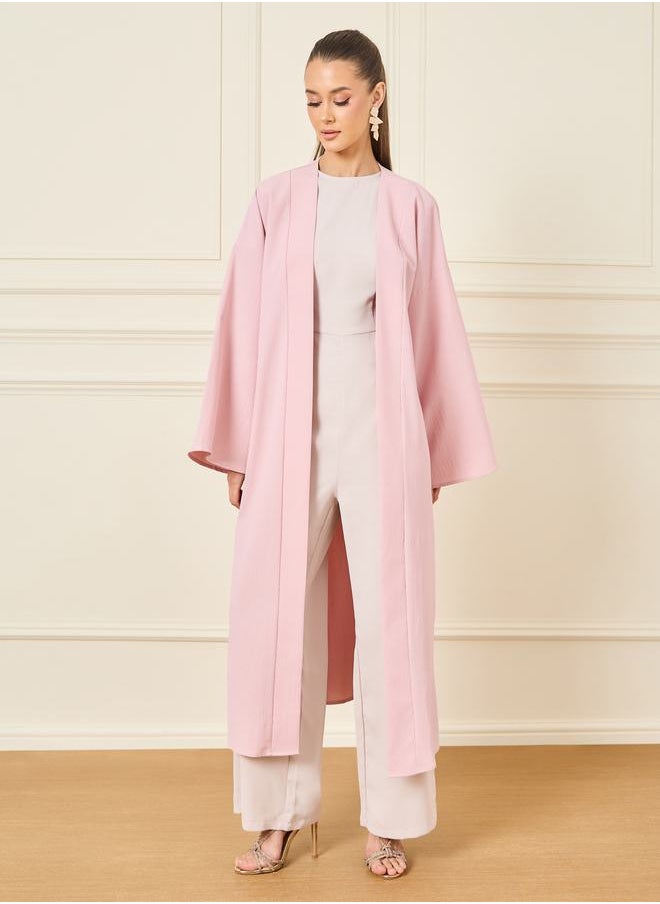 Styli - Oversized Textured Midi Length Kimono - Image 1