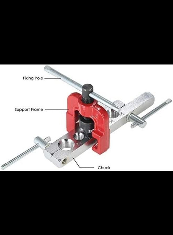 ABBASALI 6 Dies Tubing Pipe Flaring Tools Set 3/16-5/8 Air Brake Line Flaring Tubes - Image 2