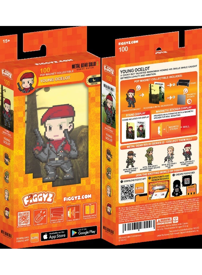 FIGGYZ Metal Gear Solid 3 Young Ocelot #100 - Image 2