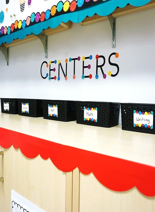 كريتيف تيتشنغ بريس ملصقات أسماء من كرييتف تيتشينج برس على شكل كرات بوم بوم، لاصقة، CTP 8717 - Image 2