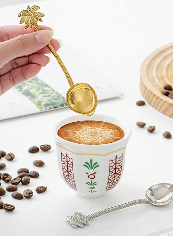 2 -Pieces Arabic Coffee Cup Set Traditional Gahwa cup coffee cups arabic Gahwa cups  - Image 4