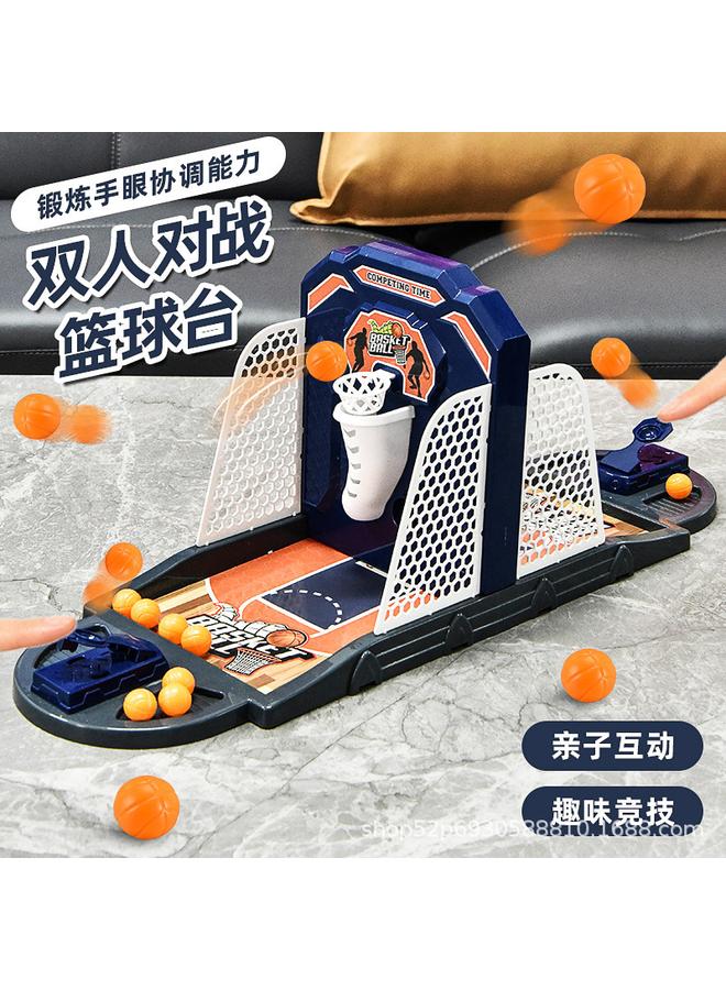Bluejw Children's Table Soccer Table Toy Desktop Multifunctional Billiard Table Tour Double Battle Parent-Child Interactive Projection Basketball - Image 1