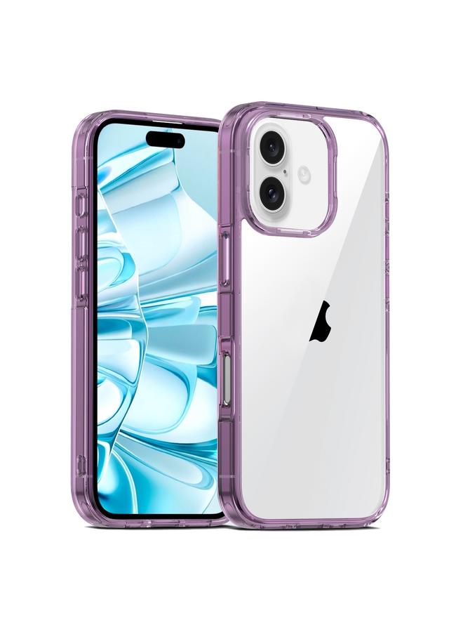 S-TOP Case For iPhone 16 Plus PC Hybrid TPU Full Coverage Shockproof Phone Case - Image 1