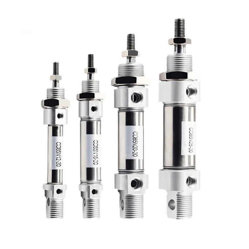 CD85N10 Mini Air Cylinder Standard Double Acting Single Rod 10mm Stroke 1Pcs - Image 3
