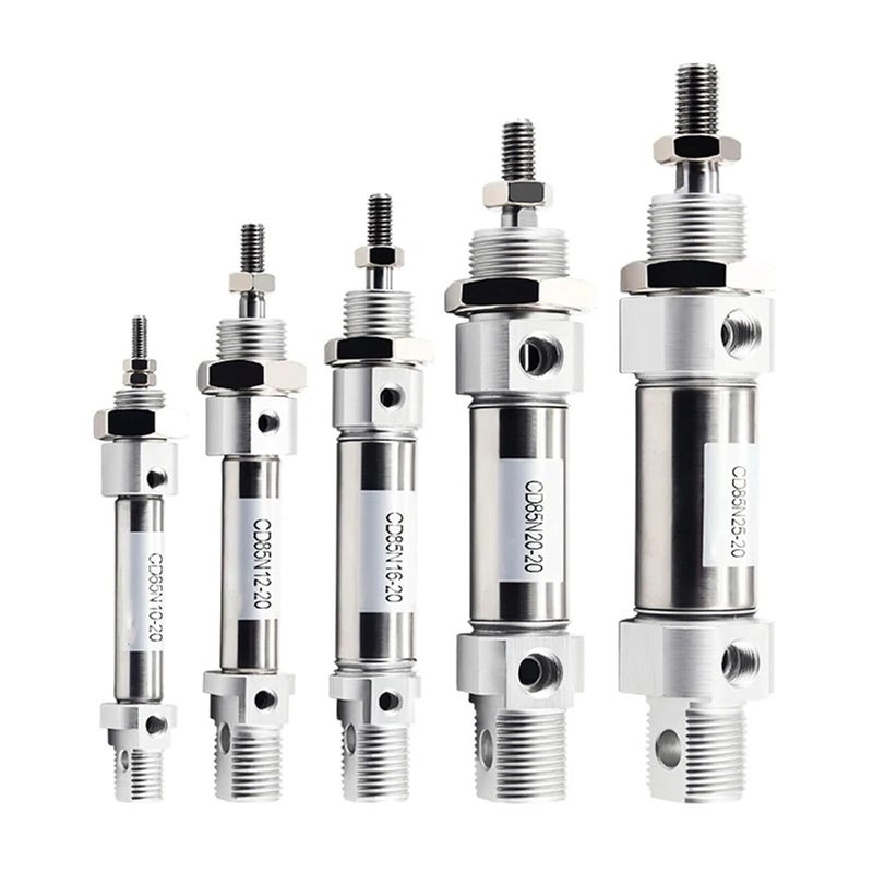 CD85N10 Mini Air Cylinder Standard Double Acting Single Rod 10mm Stroke 1Pcs - Image 1