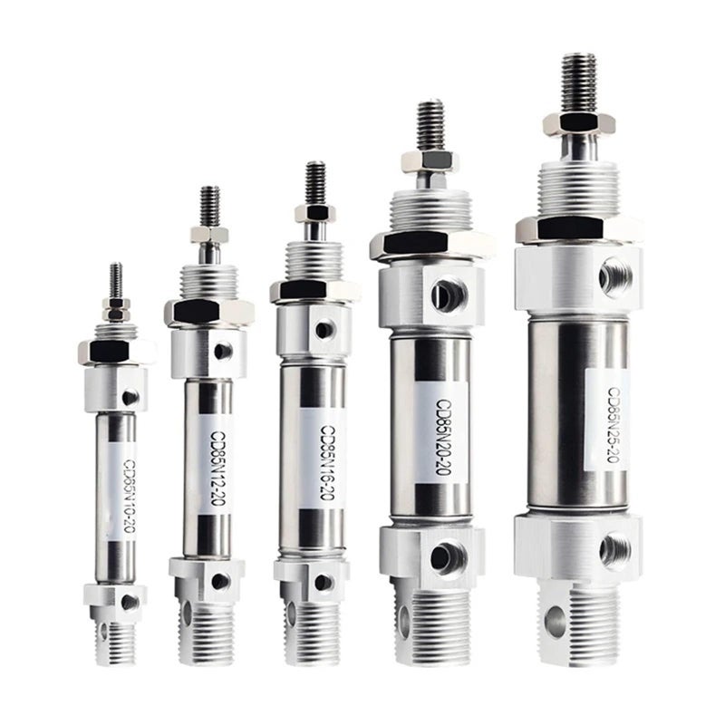 CD85N10 Mini Air Cylinder Standard Double Acting Single Rod 10mm Stroke 1Pcs - Image 2