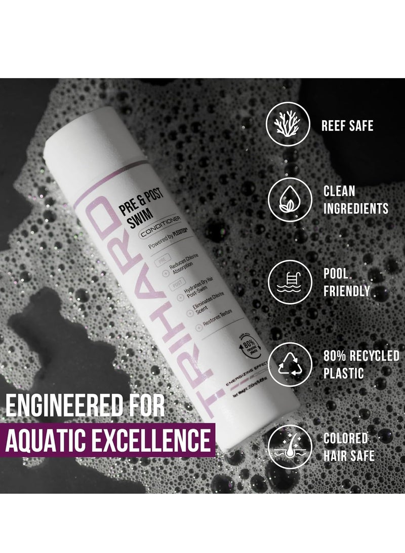 TRIHARD Premium Swim Conditioner Pre and Post Chlorine Defense Luxurious Hair Nourishment - Image 2