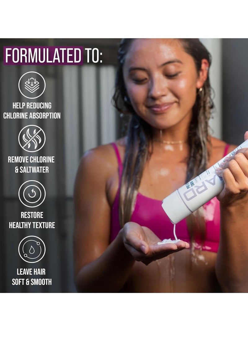 TRIHARD Premium Swim Conditioner Pre and Post Chlorine Defense Luxurious Hair Nourishment - Image 5