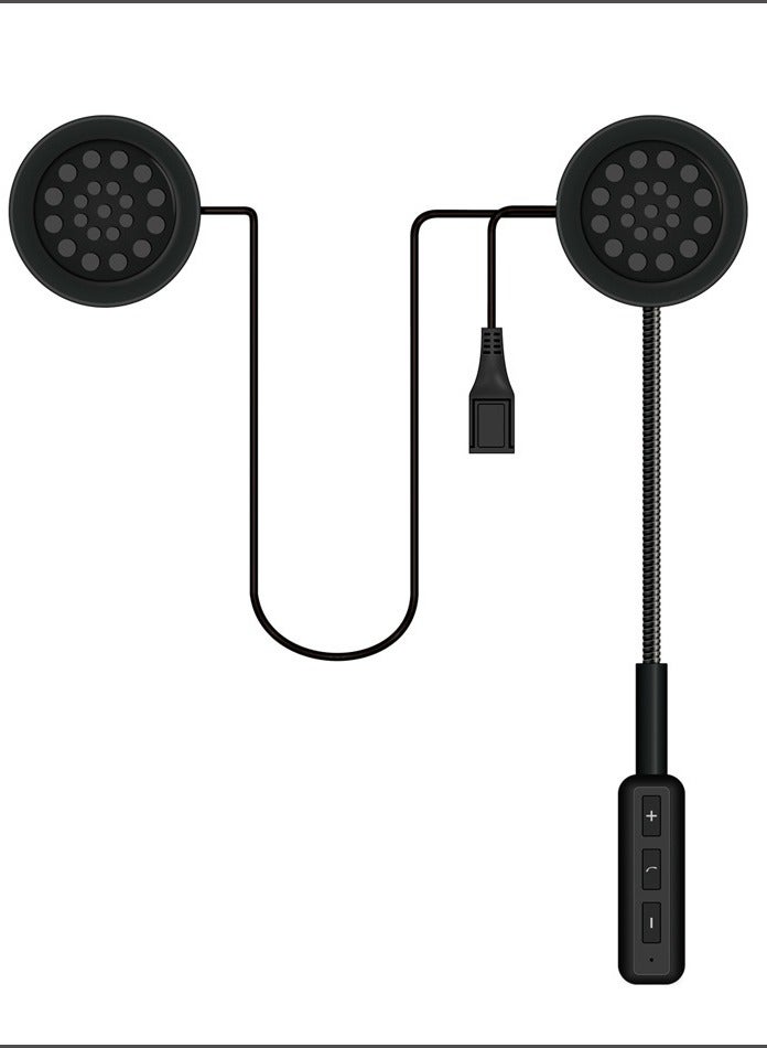 general Motorcycle Helmet Bluetooth Headset Outdoor Headset Hands-Free Speaker Bluetooth 5.3 EDR Wireless Motorcycle Headset - Image 1